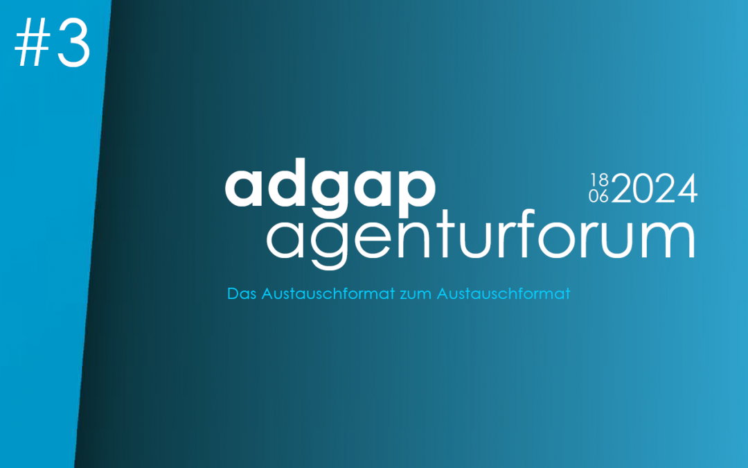 Dritte adgap Agenturforum